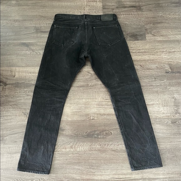 RRL Mens Black Jeans, Japan Selvedge denim. 36w x 32” - Picture 2 of 4